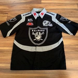 Raiders button up